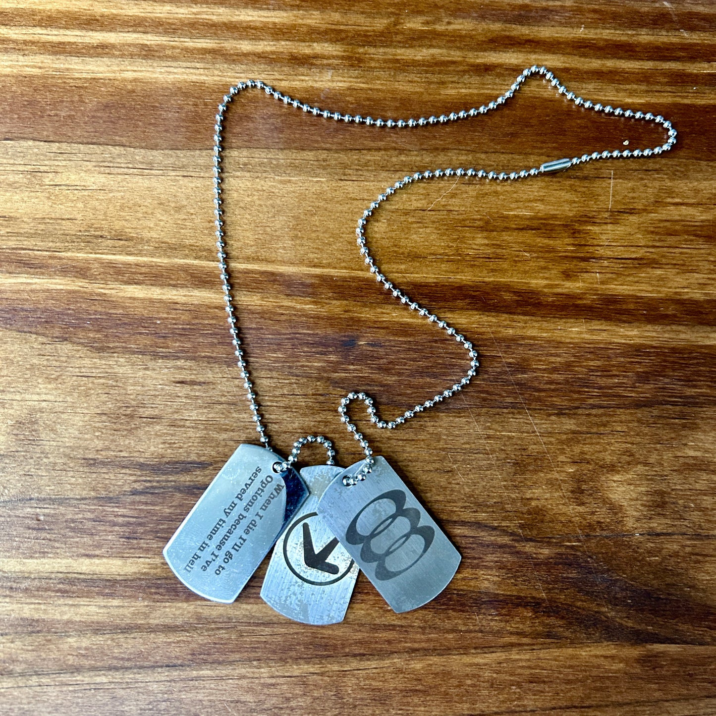 Options x Vlonely Dog Tags