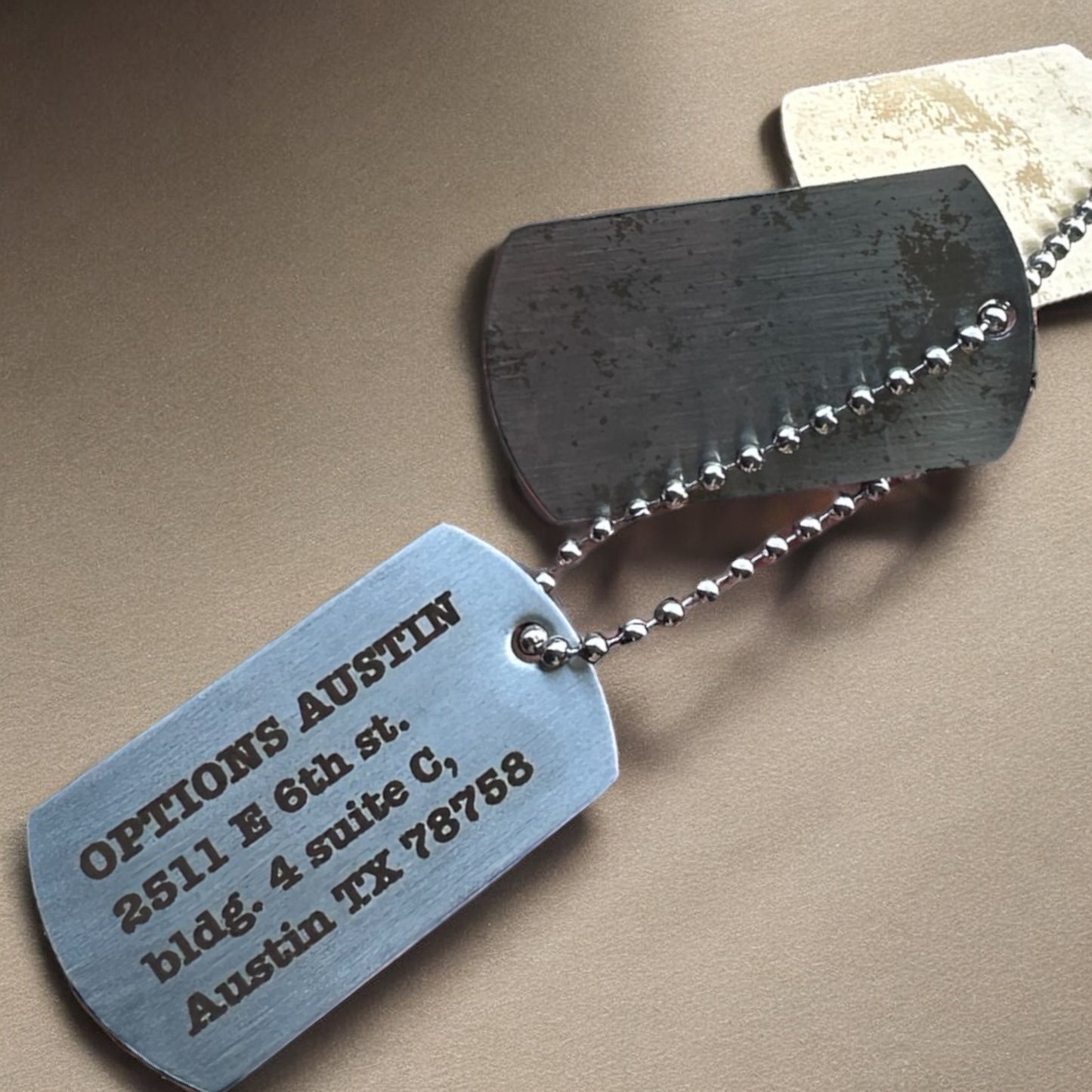 Options x Vlonely Dog Tags