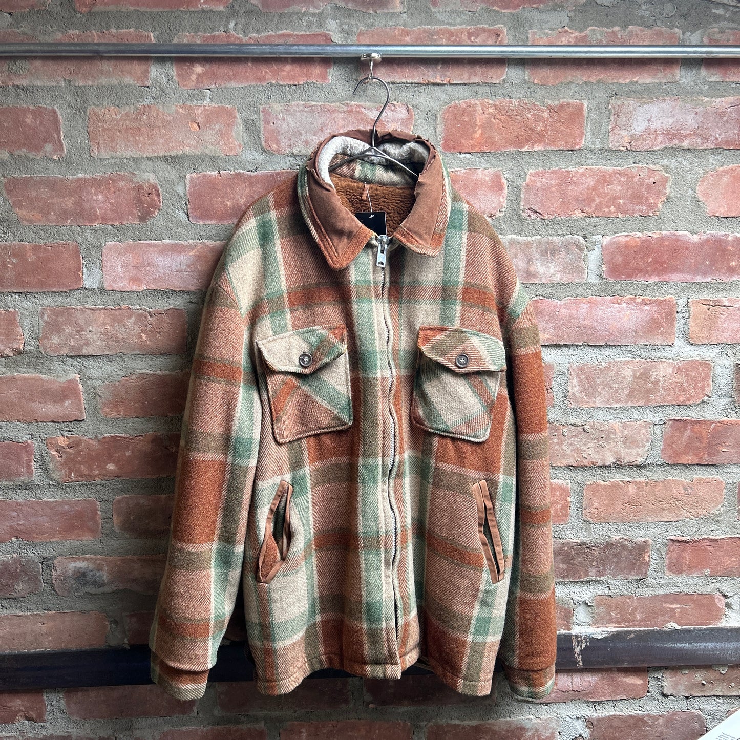 1960’s Lined Zip-Up Flannel