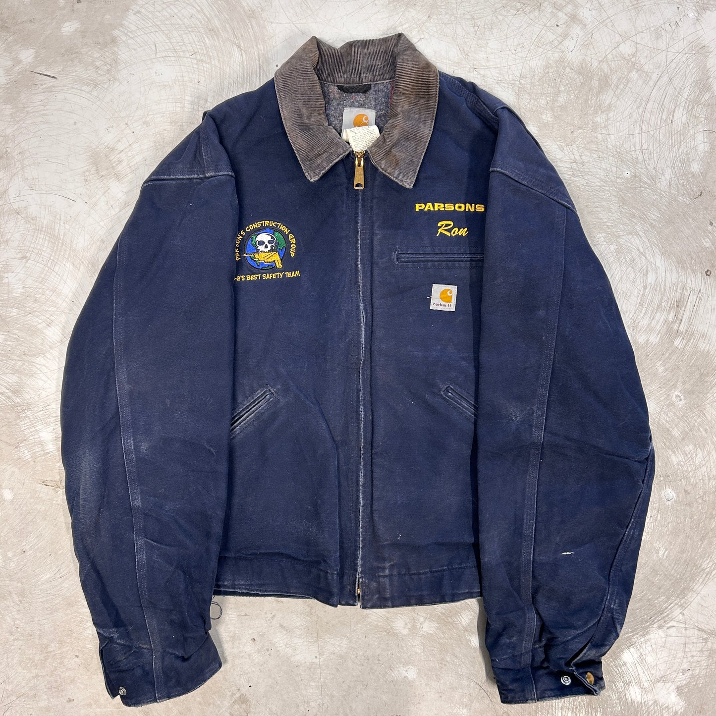 90s Blue Carhartt Detroit Jacket