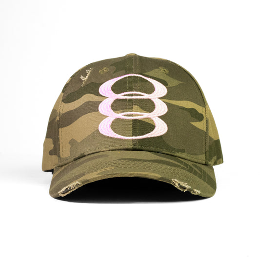 “Triple O” Pink Camo Cap