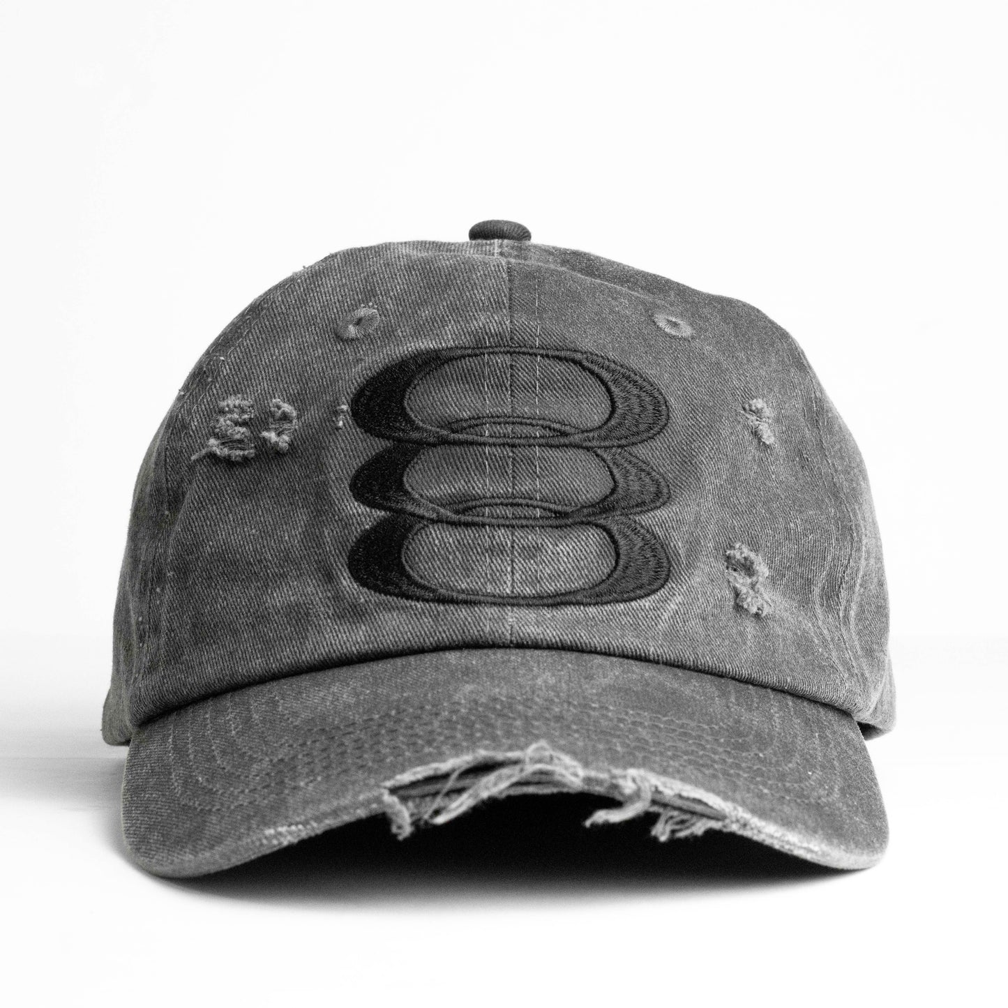 Black Triple O Cap